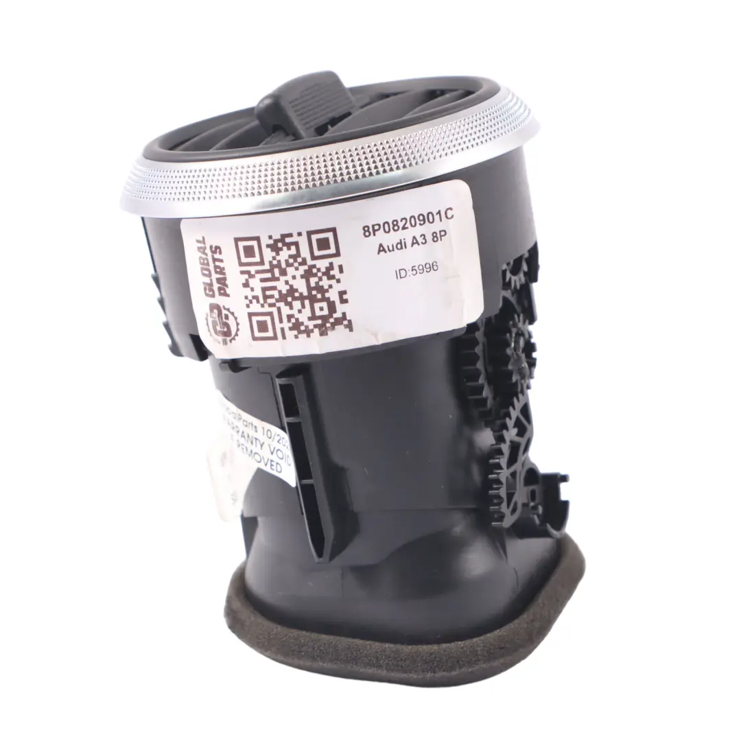 Lüftungsdüse Armaturenbrett Düse Kühlergrill Belüftung für Audi A3 8P mit Teilenummer 8P0820901C Audi A3 8P Lüftungsdüse Armaturenbrett Düse Kühlergrill Belüftung - SKU 8P0820901C - Teilenummer 8P0820901C