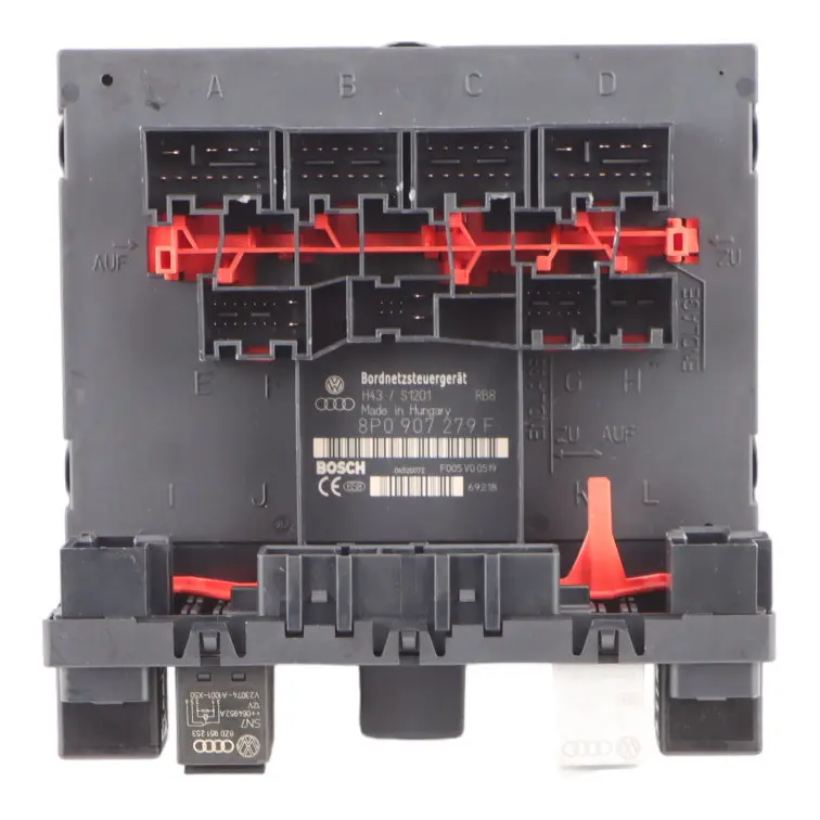 Fusebox Body Control Comfort Unit Module BCM Unit ECU Audi A3 8P - SKU 8P0907279F - Part number 8P0907279F