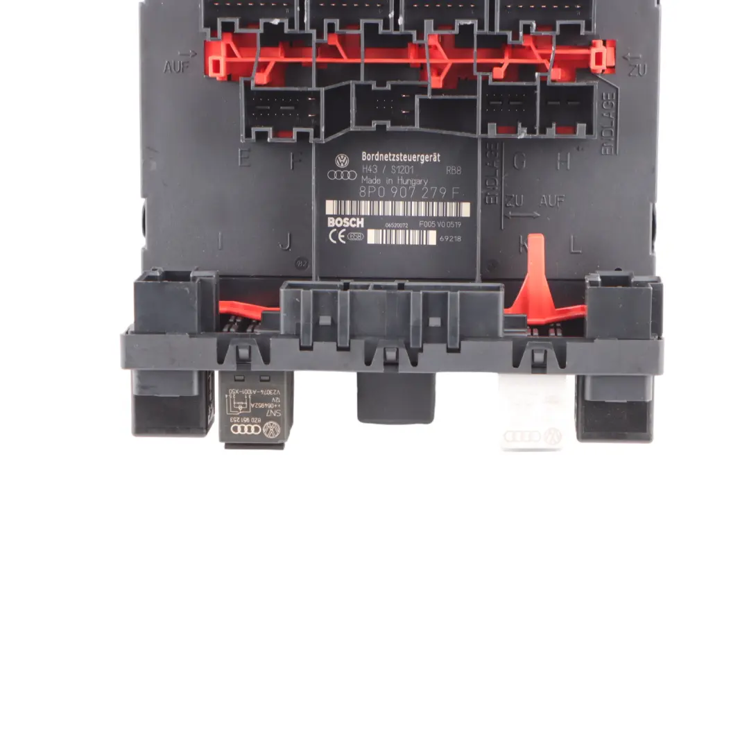 Modulo Controllo Comfort Del Corpo Fusebox BCM Unità ECU per Audi A3 8P con numero di parte 8P0907279F Audi A3 8P Modulo Controllo Comfort Del Corpo Fusebox BCM Unità ECU - SKU 8P0907279F - Numero di parte 8P0907279F