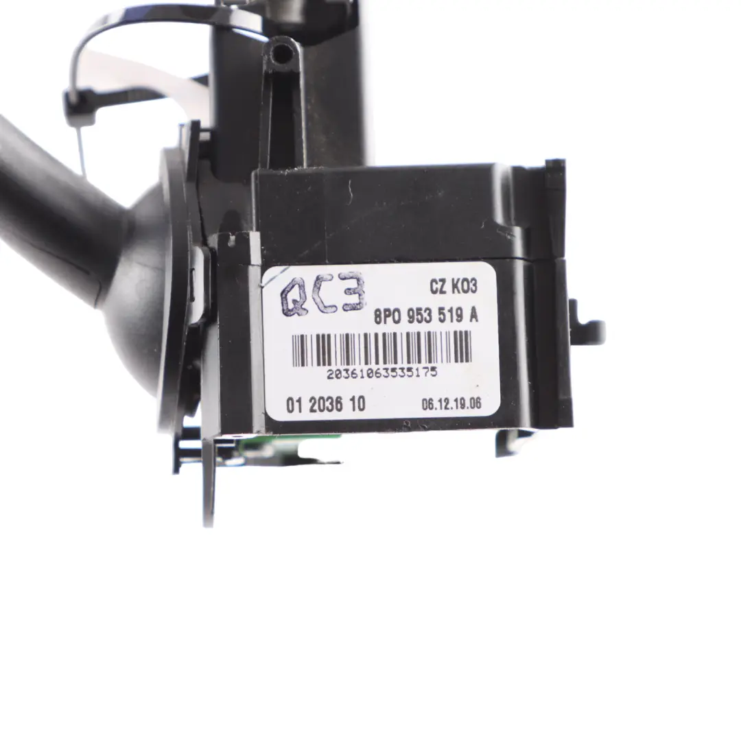 Scheibenwischer Stiel Schalter Baugruppe für Audi A3 8P mit Teilenummer 8P0953519A Audi A3 8P Scheibenwischer Stiel Schalter Baugruppe - SKU 8P0953519A - Teilenummer 8P0953519A