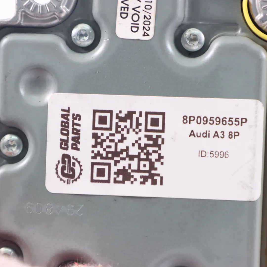 Unité de contrôle du module d'air Module ECU pour Audi A3 8P à propos du numéro de pièce 8P0959655P Audi A3 8P Unité de contrôle du module d'air Module ECU - SKU 8P0959655P - Numéro de pièce 8P0959655P