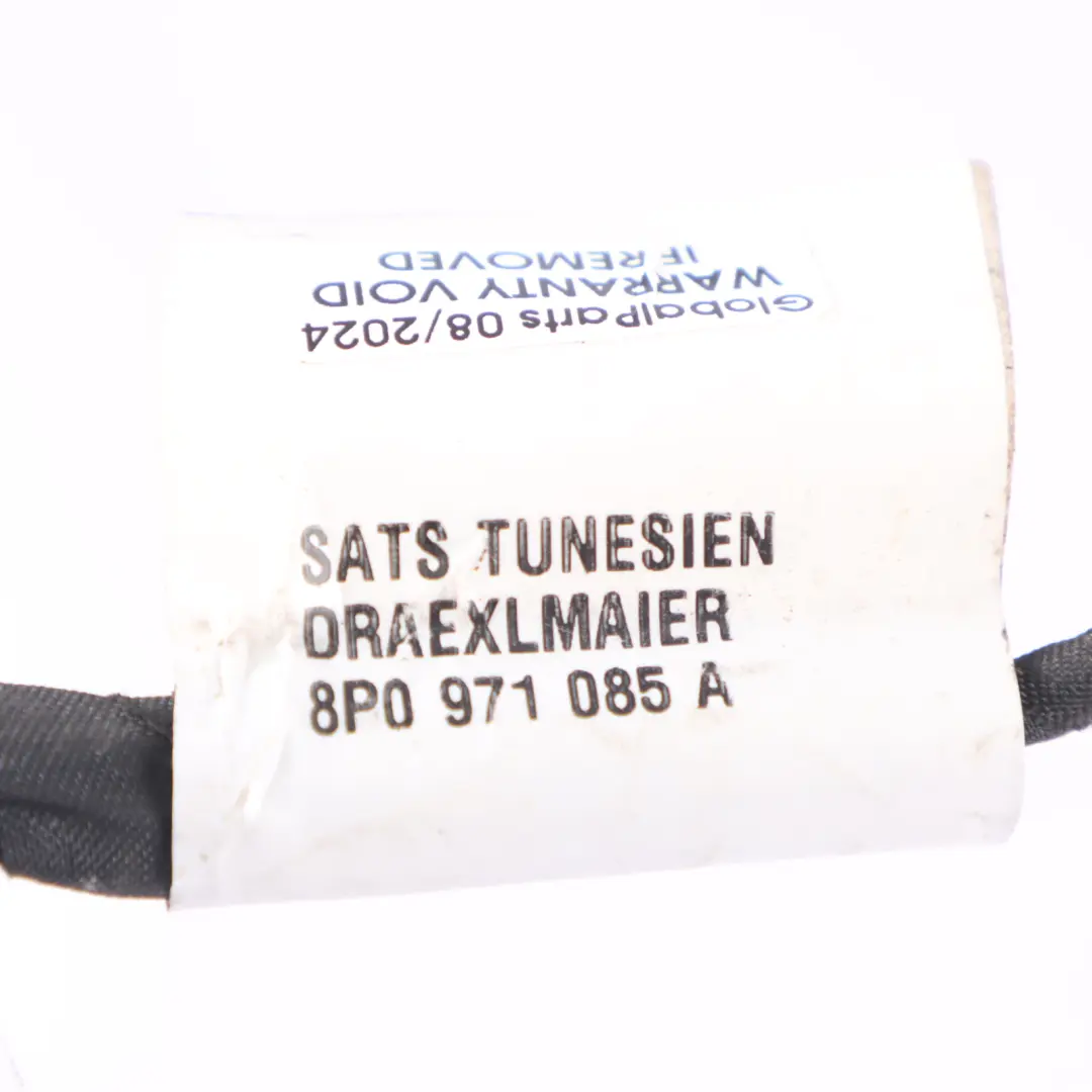 Parachoques trasero PDC Sensor de aparcamiento Mazo cables para Audi A3 8P con número de pieza 8P0971085A Audi A3 8P Parachoques trasero PDC Sensor de aparcamiento Mazo cables - SKU 8P0971085A - Número de pieza 8P0971085A