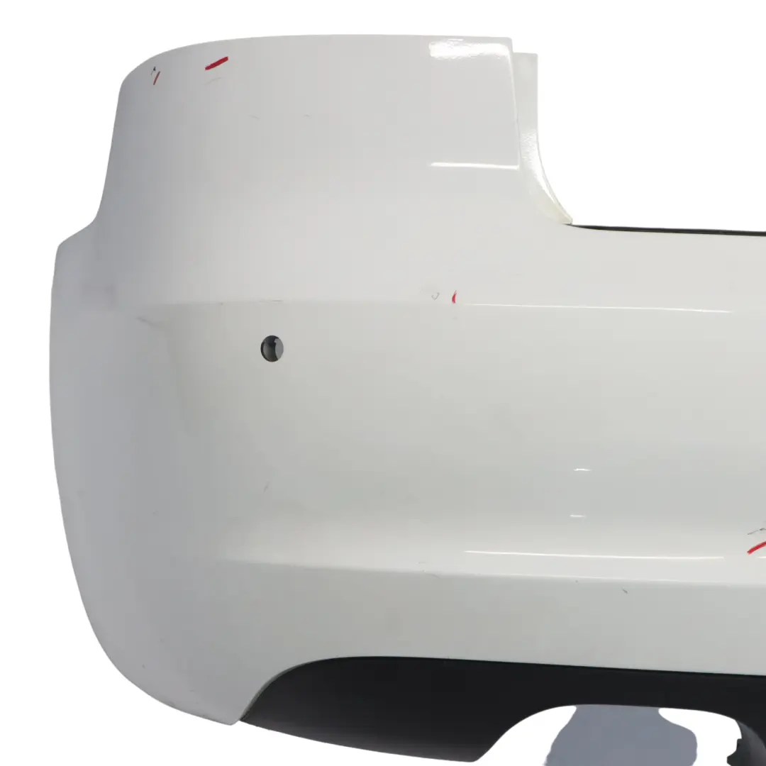 Audi A3 8P Rear Bumper Trim Panel Covering 3-Door Version Ibis White - Y9C - SKU 8P3807303D-IWH - Part number 8P3807303D