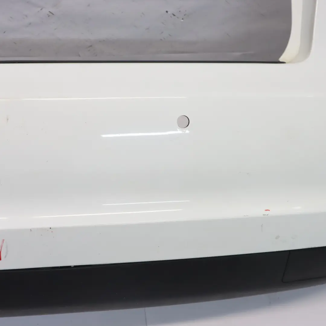 Audi A3 8P Rear Bumper Trim Panel Covering 3-Door Version Ibis White - Y9C - SKU 8P3807303D-IWH - Part number 8P3807303D