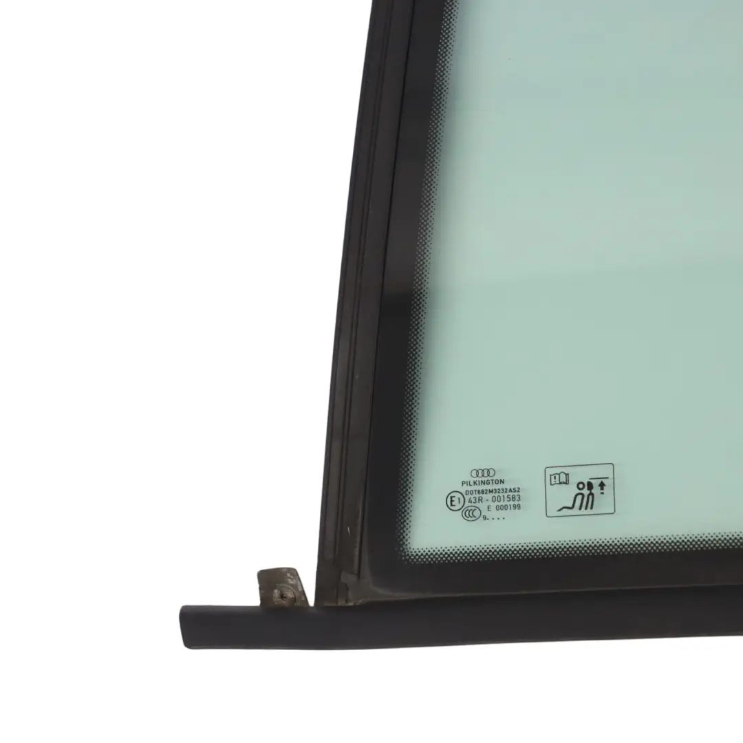 Side Quarter Glass Window Rear Left N/S AS2 to Audi A3 8P with Part number 8P3845299C Audi A3 8P Side Quarter Glass Window Rear Left N/S AS2 - SKU 8P3845299C - Part number 8P3845299C