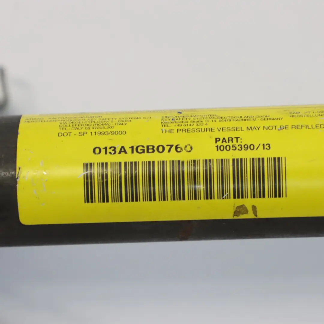 Audi A3 8P Poduszka Powietrzna Kurtyna Lewa - SKU 8P3880741E - Numer Części 8P3880741E