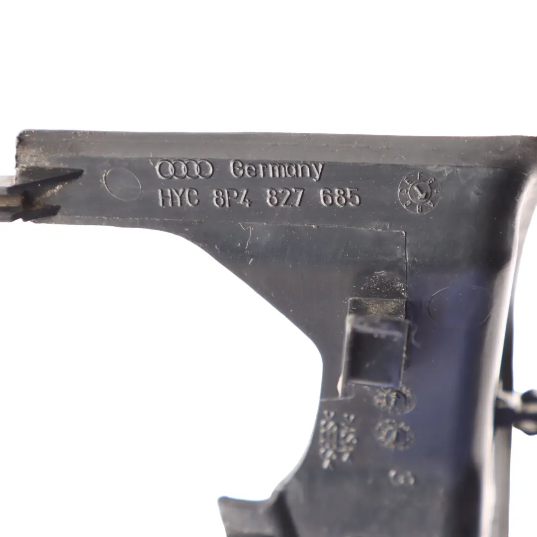 Boot Hinge Cover Trim Left Right N/O/S Set to Audi A3 8P Rear Tailgate with Part number 8P4827685 Audi A3 8P Rear Tailgate Boot Hinge Cover Trim Left Right N/O/S Set - SKU 8P4827685 - Part number 8P4827685