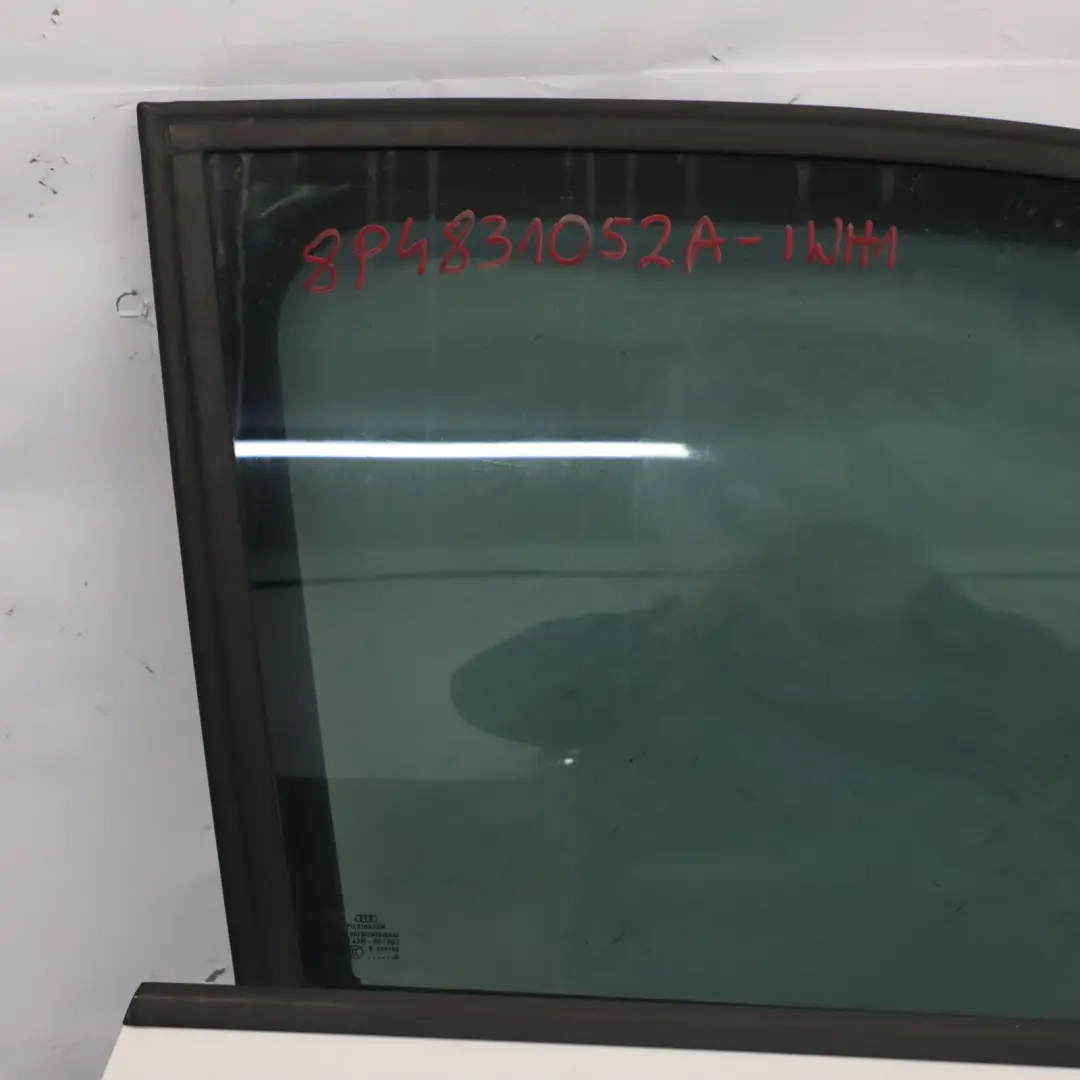 Audi A3 8P Sportback Door Front Right O/S Covering Panel Ibis White - Y9C - SKU 8P4831052A-IWH1 - Part number 8P4831052A-IWH1