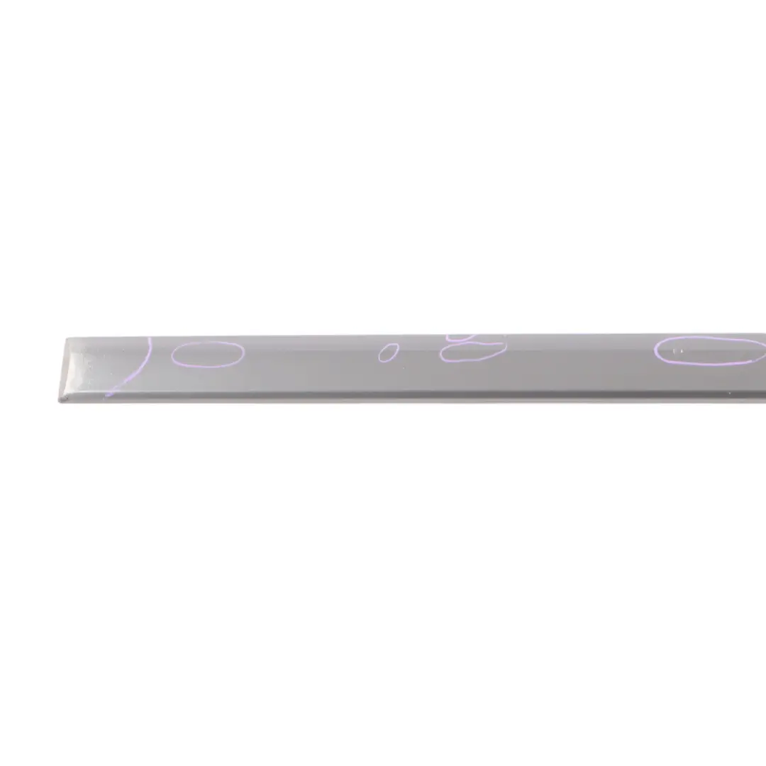 Door Sill Cover Moulding Strip Trim Left N/S Dolphin Grey X7Z to Audi A3 8P Rear with Part number 8P4853963A Audi A3 8P Rear Door Sill Cover Moulding Strip Trim Left N/S Dolphin Grey X7Z - SKU 8P4853963A-DGM - Part number 8P4853963A