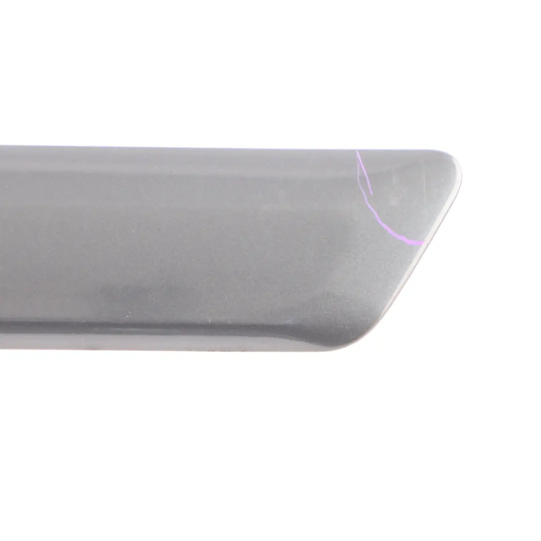 Door Sill Cover Moulding Strip Trim Left N/S Dolphin Grey X7Z to Audi A3 8P Rear with Part number 8P4853963A Audi A3 8P Rear Door Sill Cover Moulding Strip Trim Left N/S Dolphin Grey X7Z - SKU 8P4853963A-DGM - Part number 8P4853963A