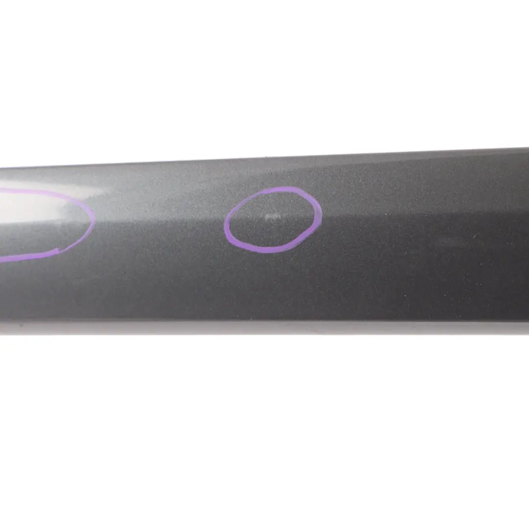 Audi A3 8P Rear Door Sill Cover Moulding Strip Trim Left N/S Dolphin Grey X7Z - SKU 8P4853963A-DGM - Part number 8P4853963A