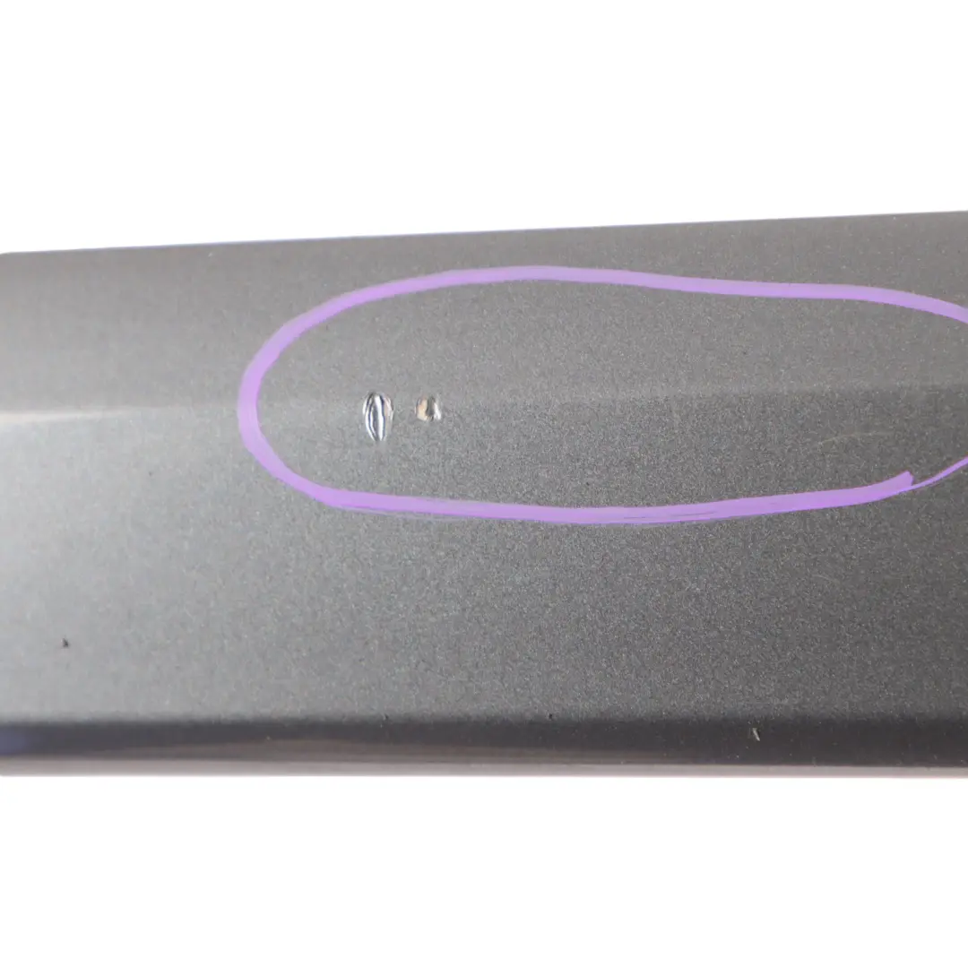 Door Sill Cover Moulding Strip Trim Left N/S Dolphin Grey X7Z to Audi A3 8P Rear with Part number 8P4853963A Audi A3 8P Rear Door Sill Cover Moulding Strip Trim Left N/S Dolphin Grey X7Z - SKU 8P4853963A-DGM - Part number 8P4853963A