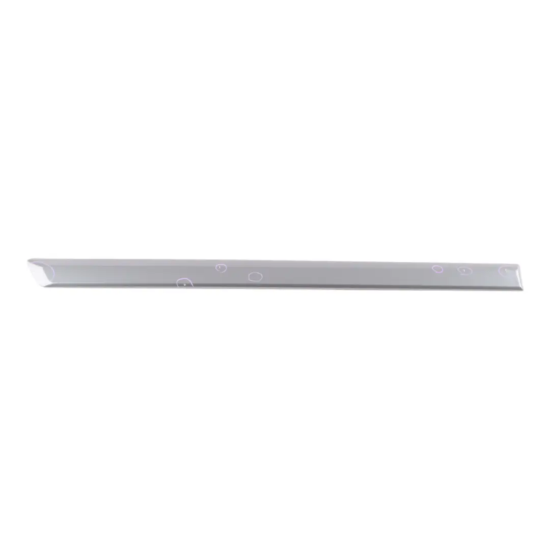 Door Sill Cover Moulding Strip Trim Right O/S Dolphin Grey X7Z to Audi A3 8P Rear with Part number 8P4853964A Audi A3 8P Rear Door Sill Cover Moulding Strip Trim Right O/S Dolphin Grey X7Z - SKU 8P4853964A-DGM - Part number 8P4853964A