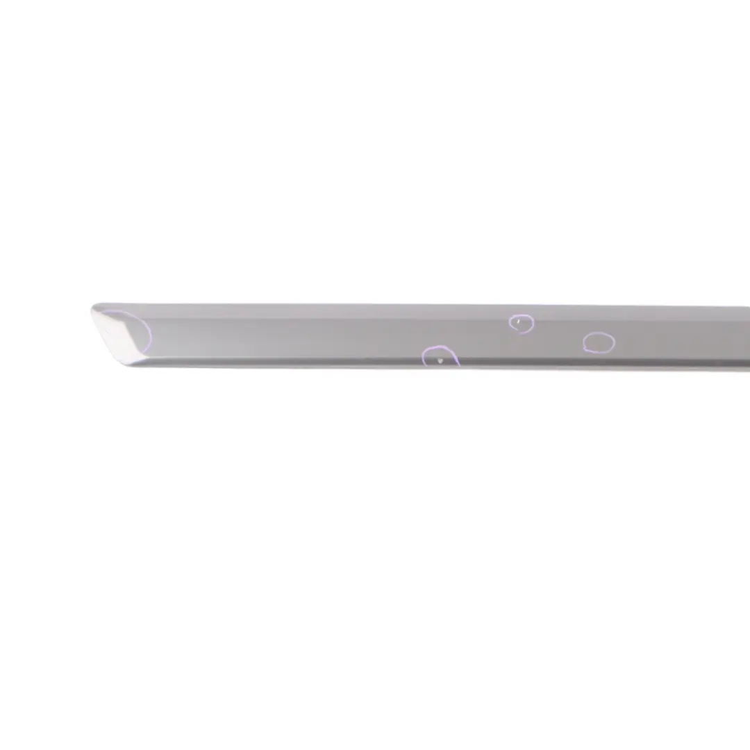 Door Sill Cover Moulding Strip Trim Right O/S Dolphin Grey X7Z to Audi A3 8P Rear with Part number 8P4853964A Audi A3 8P Rear Door Sill Cover Moulding Strip Trim Right O/S Dolphin Grey X7Z - SKU 8P4853964A-DGM - Part number 8P4853964A