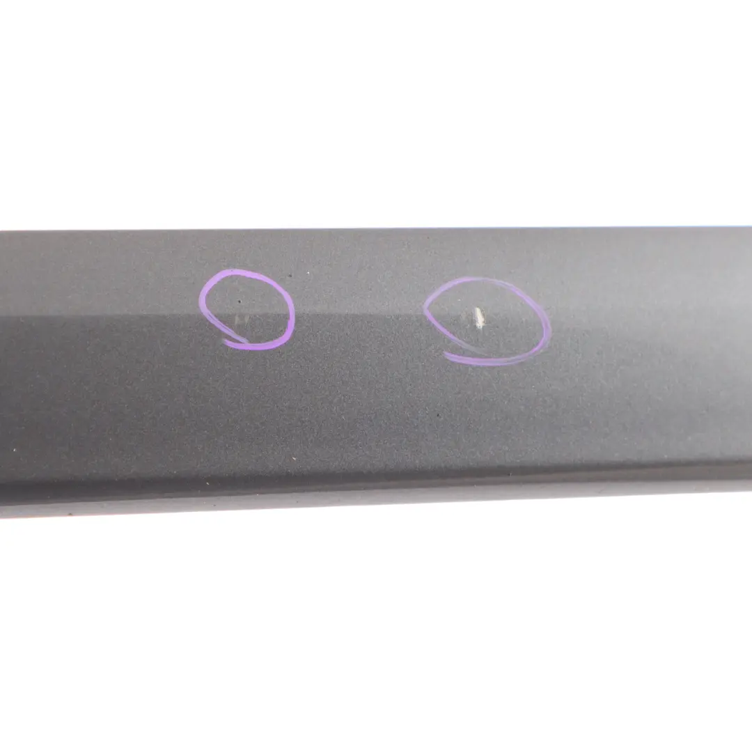 Door Sill Cover Moulding Strip Trim Right O/S Dolphin Grey X7Z to Audi A3 8P Rear with Part number 8P4853964A Audi A3 8P Rear Door Sill Cover Moulding Strip Trim Right O/S Dolphin Grey X7Z - SKU 8P4853964A-DGM - Part number 8P4853964A