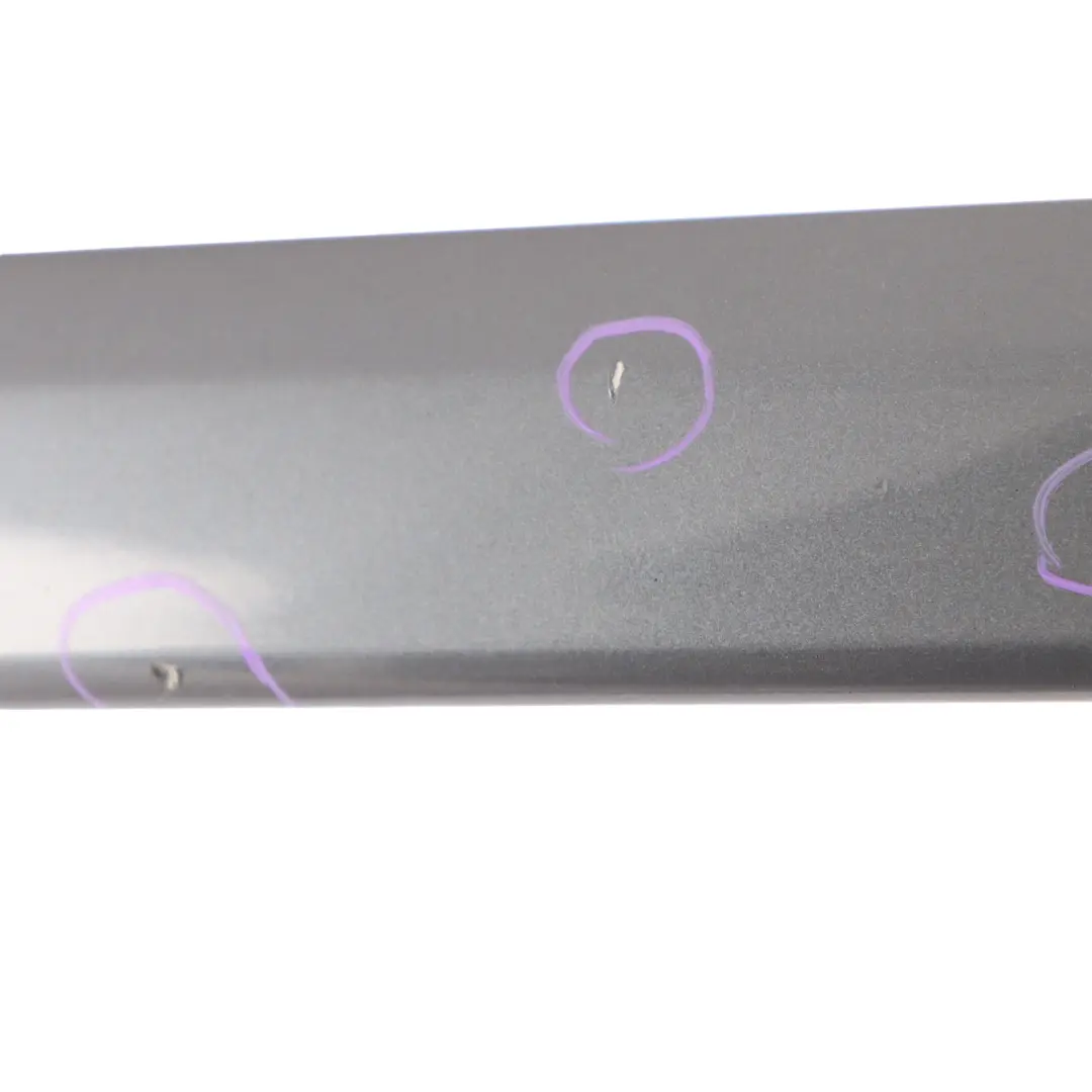 Door Sill Cover Moulding Strip Trim Right O/S Dolphin Grey X7Z to Audi A3 8P Rear with Part number 8P4853964A Audi A3 8P Rear Door Sill Cover Moulding Strip Trim Right O/S Dolphin Grey X7Z - SKU 8P4853964A-DGM - Part number 8P4853964A