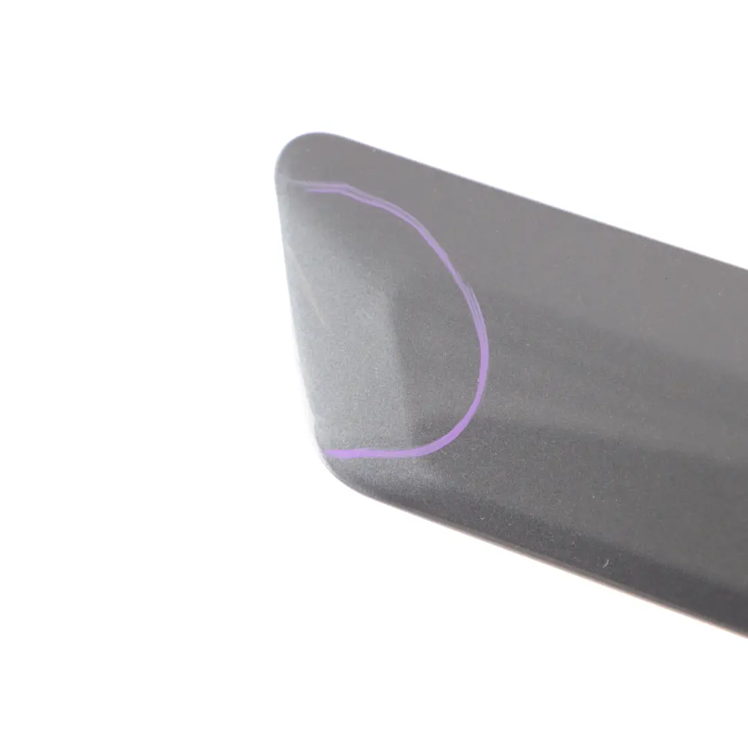 Door Sill Cover Moulding Strip Trim Right O/S Dolphin Grey X7Z to Audi A3 8P Rear with Part number 8P4853964A Audi A3 8P Rear Door Sill Cover Moulding Strip Trim Right O/S Dolphin Grey X7Z - SKU 8P4853964A-DGM - Part number 8P4853964A