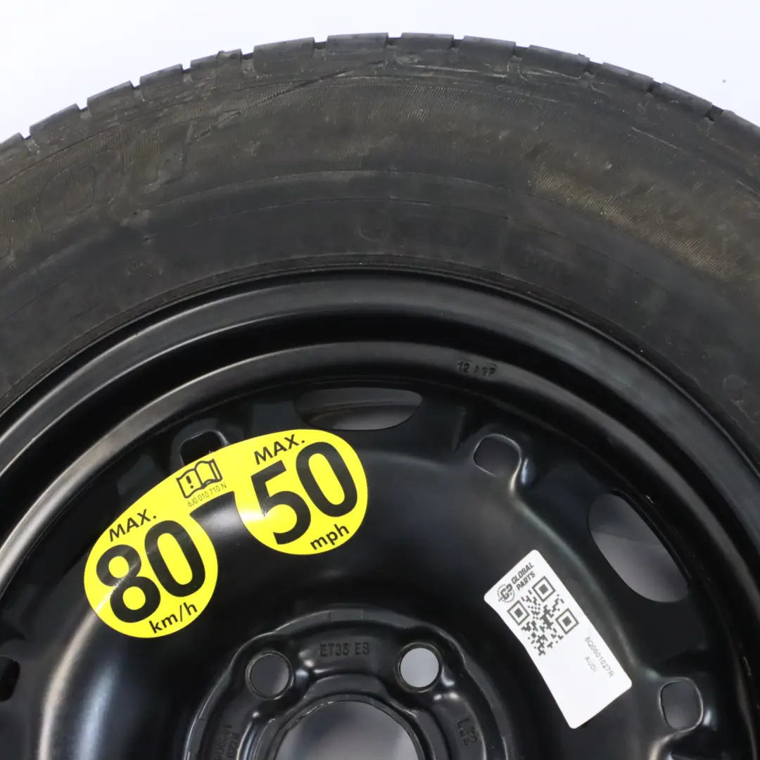 6J Koło Zapasowe Stalowe Opona Dunlop 175/70 14" do Seat Ibiza IV o numerze 8Q0601027R Seat Ibiza IV 6J Koło Zapasowe Stalowe Opona Dunlop 175/70 14" - SKU 8Q0601027R - Numer Części 8Q0601027R