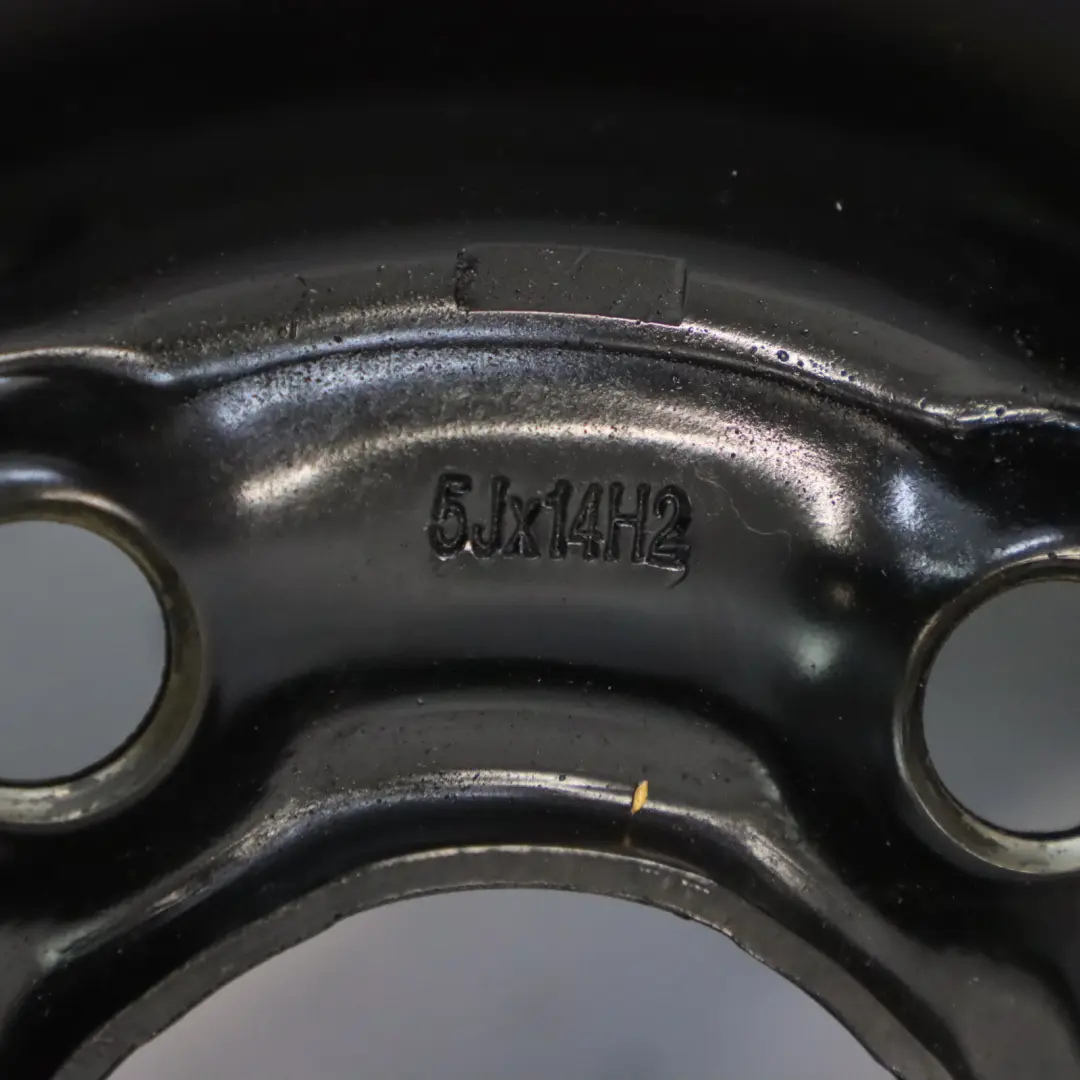 6J Rueda de repuesto de acero Dunlop 175/70 14" 5J para Seat Ibiza IV con número de pieza 8Q0601027R Seat Ibiza IV 6J Rueda de repuesto de acero Dunlop 175/70 14" 5J - SKU 8Q0601027R - Número de pieza 8Q0601027R