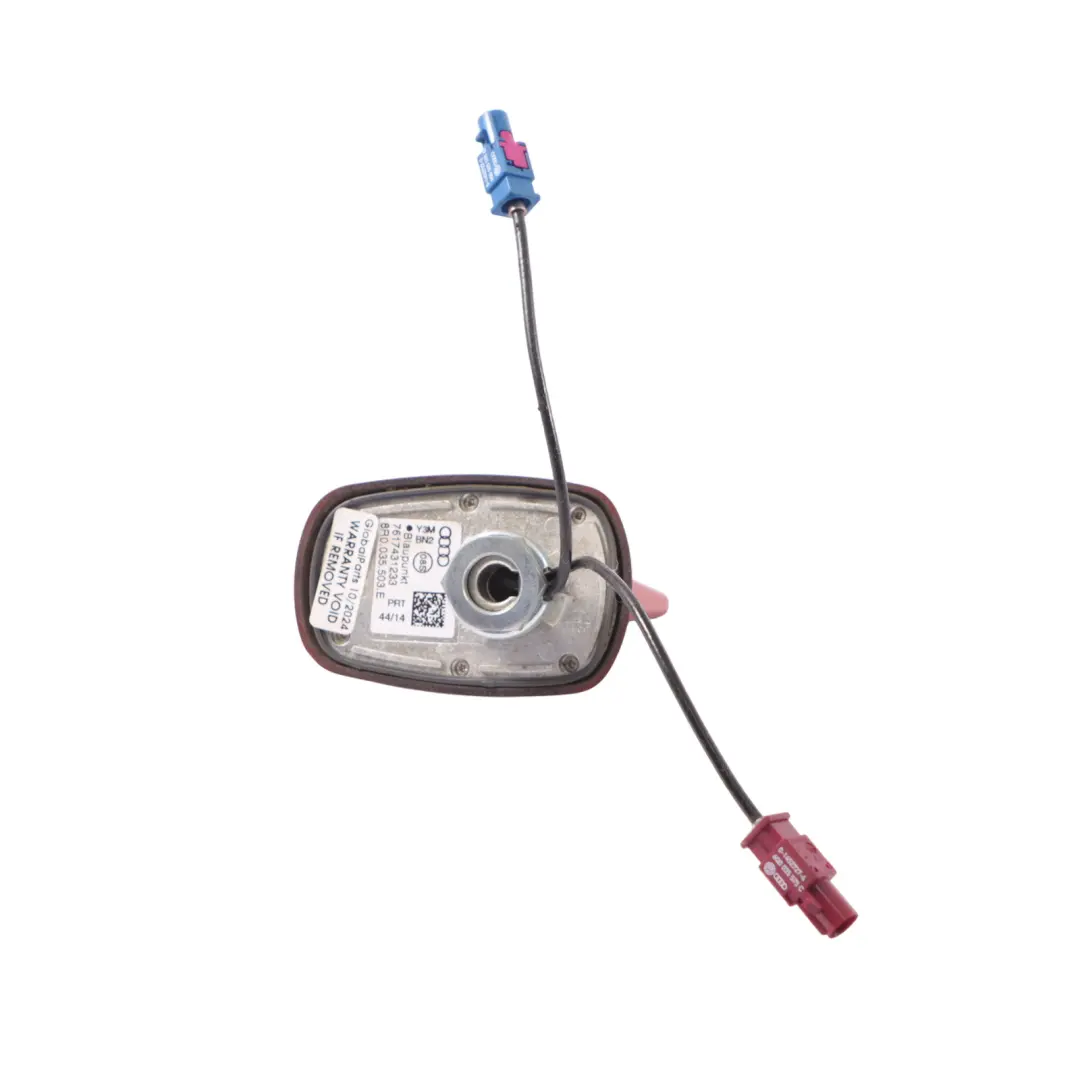Audi Q5 8R Antenne de toit Shark Rouge Volcan Métallisé - Y3M 8R0035503E - SKU 8R0035503E-VRE - Numéro de pièce 8R0035503E9-VRE