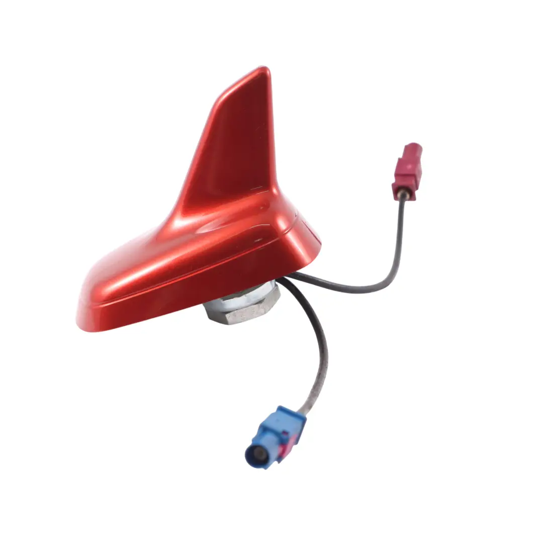 Audi Q5 8R Aerial Roof Antenna Shark Volcano Red Metallic - Y3M 8R0035503E - SKU 8R0035503E-VRE - Part number 8R0035503E9-VRE