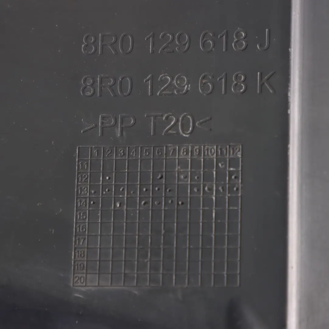 Wlot Dolot Powietrza do Audi Q5 8R o numerze 8R0129618J Audi Q5 8R Wlot Dolot Powietrza - SKU 8R0129618J - Numer Części 8R0129618J