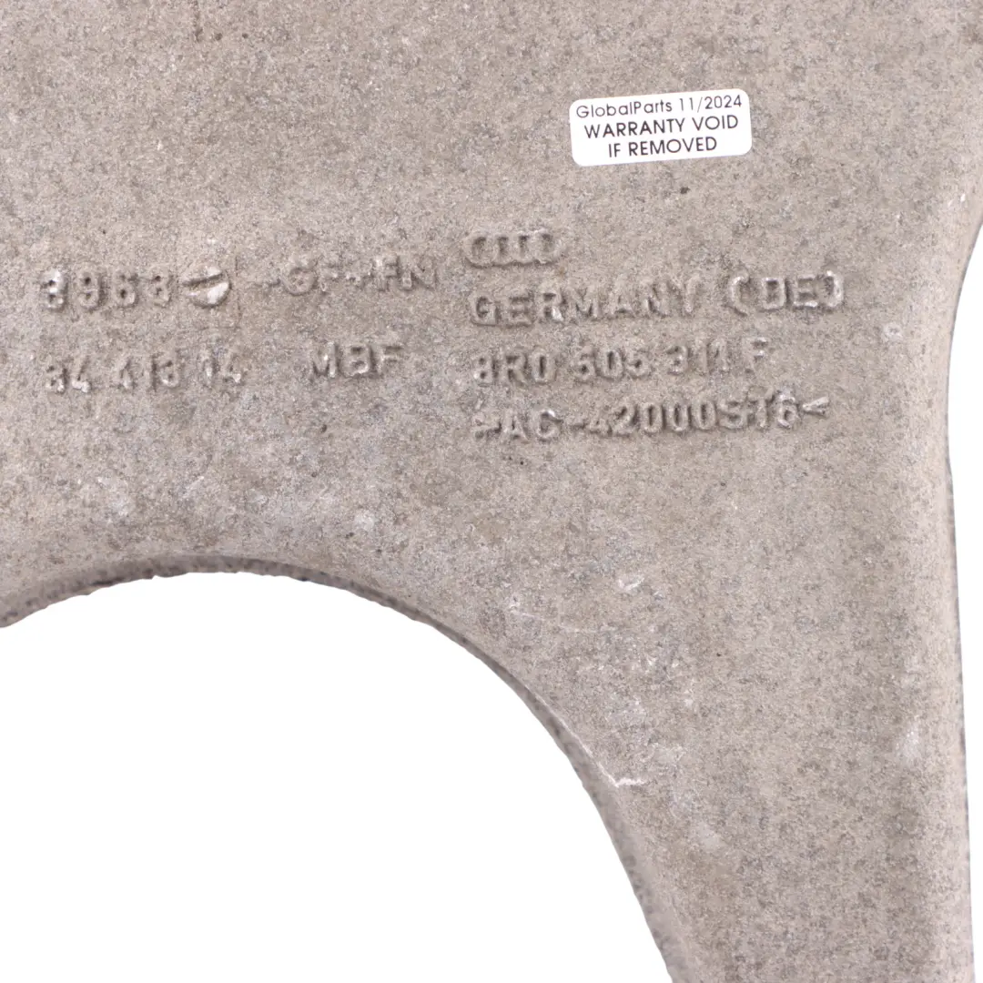 Braccio Oscilante Posteriore Sospensione Manubrio Sinistro per Audi A6 C7 con numero di parte 8R0505311F Audi A6 C7 Braccio Oscilante Posteriore Sospensione Manubrio Sinistro - SKU 8R0505311F - Numero di parte 8R0505311F