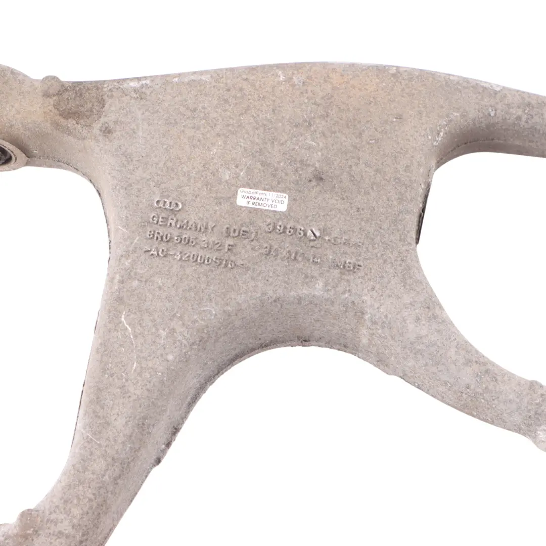 Control Arm Wishbone Suspension Handlebar Right O/S to Audi A6 C7 Rear with Part number 8R0505312F Audi A6 C7 Rear Control Arm Wishbone Suspension Handlebar Right O/S - SKU 8R0505312F - Part number 8R0505312F