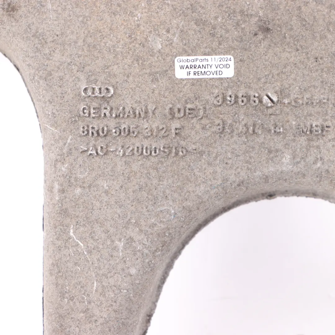 Audi A6 C7 Brazo Control Trasero Brazo Suspensión Manillar Derecho - SKU 8R0505312F - Número de pieza 8R0505312F