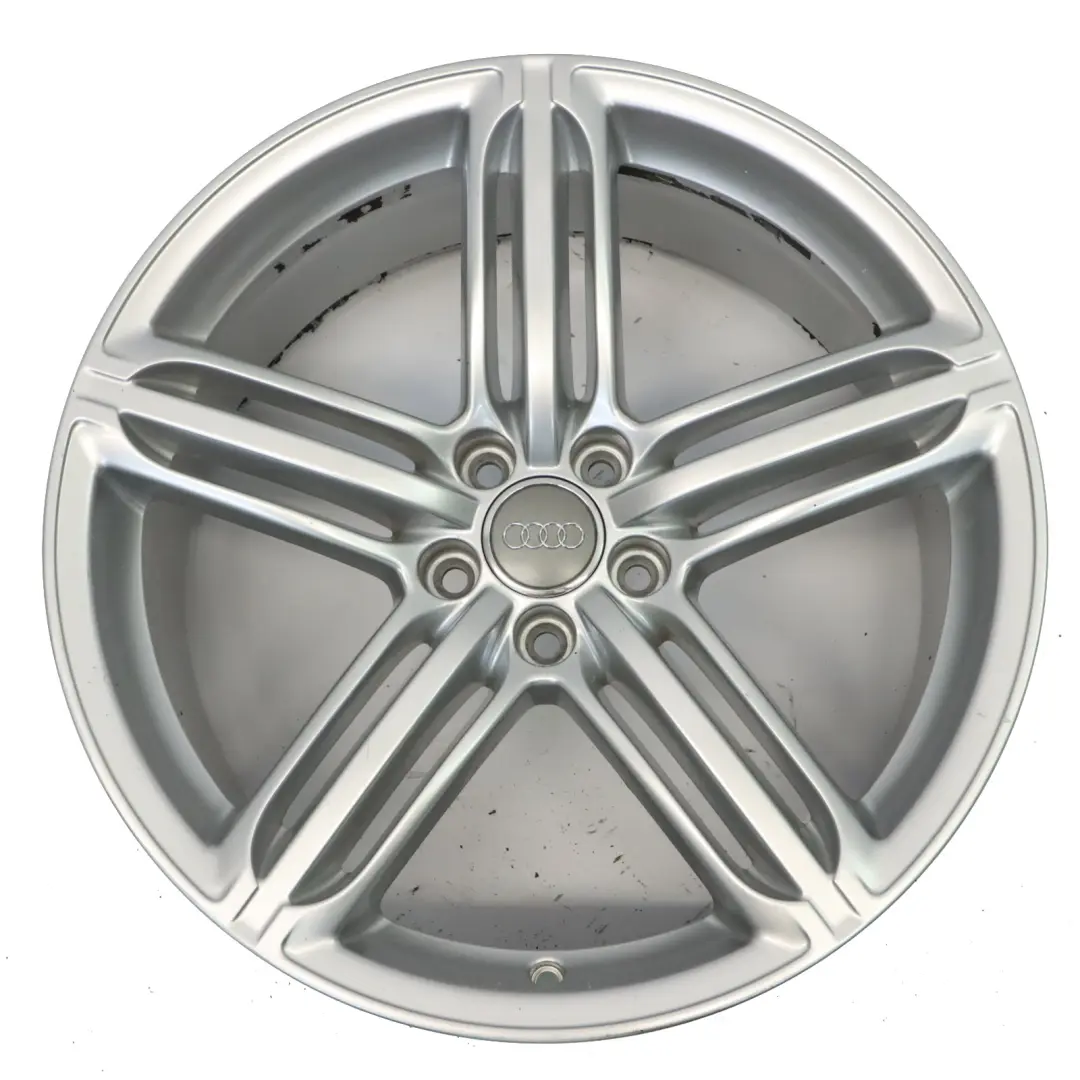 Silber Leichtmetallrad Felge 20" 8,5J ET:33 für Audi Q5 8R mit Teilenummer 8R0601025BG Audi Q5 8R Silber Leichtmetallrad Felge 20" 8,5J ET:33 - SKU 8R0601025BG-2 - Teilenummer 8R0601025BG