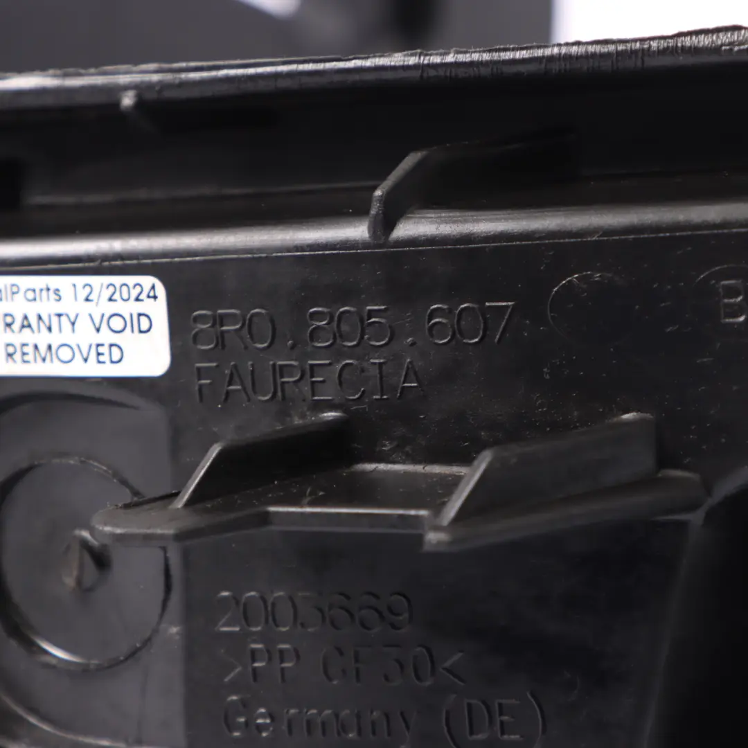 Audi Q5 8R Support de phare montage gauche - SKU 8R0805607B - Numéro de pièce 8R0805607B