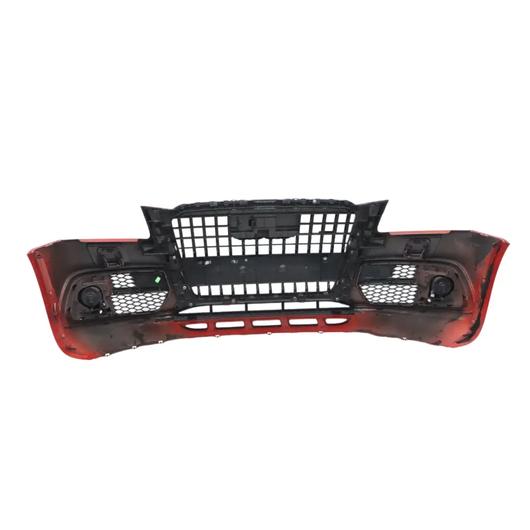 Audi Q5 8R Zderzak Przedni Volcano Red Czerwony Metalik - Y3M - SKU 8R0807105E-VRE - Numer Części 8R0807105E