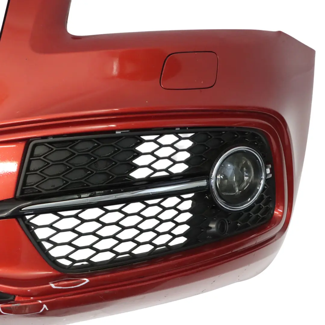 Audi Q5 8R Zderzak Przedni Volcano Red Czerwony Metalik - Y3M - SKU 8R0807105E-VRE - Numer Części 8R0807105E