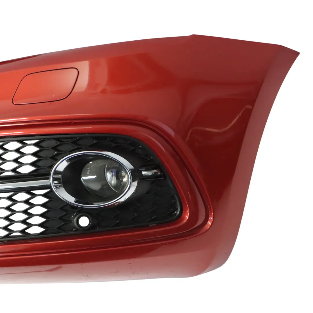 Audi Q5 8R Zderzak Przedni Volcano Red Czerwony Metalik - Y3M - SKU 8R0807105E-VRE - Numer Części 8R0807105E