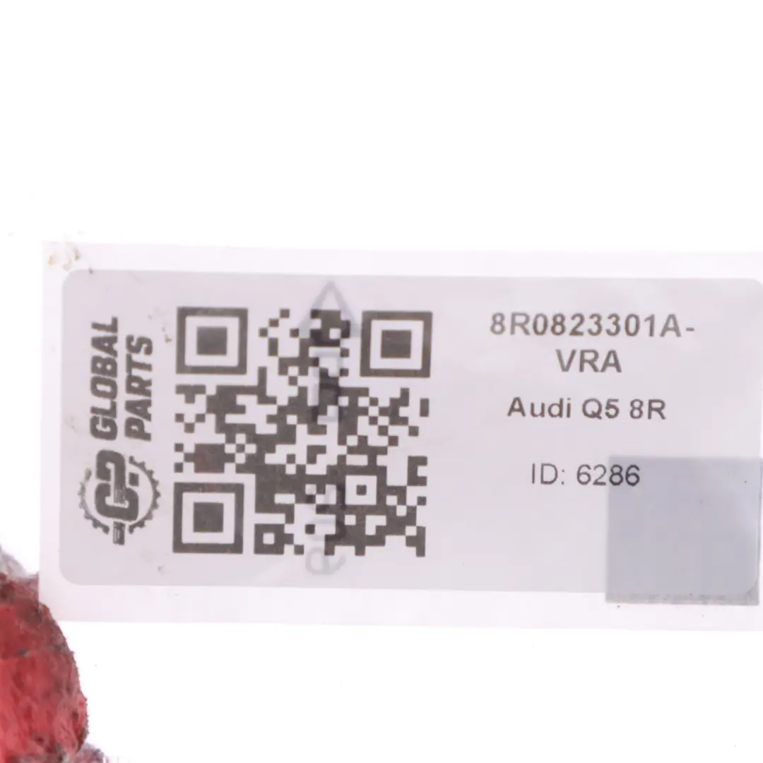 Audi Q5 8R Cerniera cofano anteriore sinistra Rosso Vulcano metallizzato - Y3M - SKU 8R0823301A-VRE - Numero di parte 8R0823301A-VRA