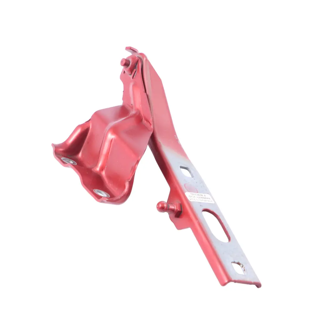 Capó Bisagra Delantera Derecha Rojo Volcán Metalizado - Y3M para Audi Q5 8R con número de pieza 8R0823302A-VRE Audi Q5 8R Capó Bisagra Delantera Derecha Rojo Volcán Metalizado - Y3M - SKU 8R0823302A-VRE - Número de pieza 8R0823302A-VRE