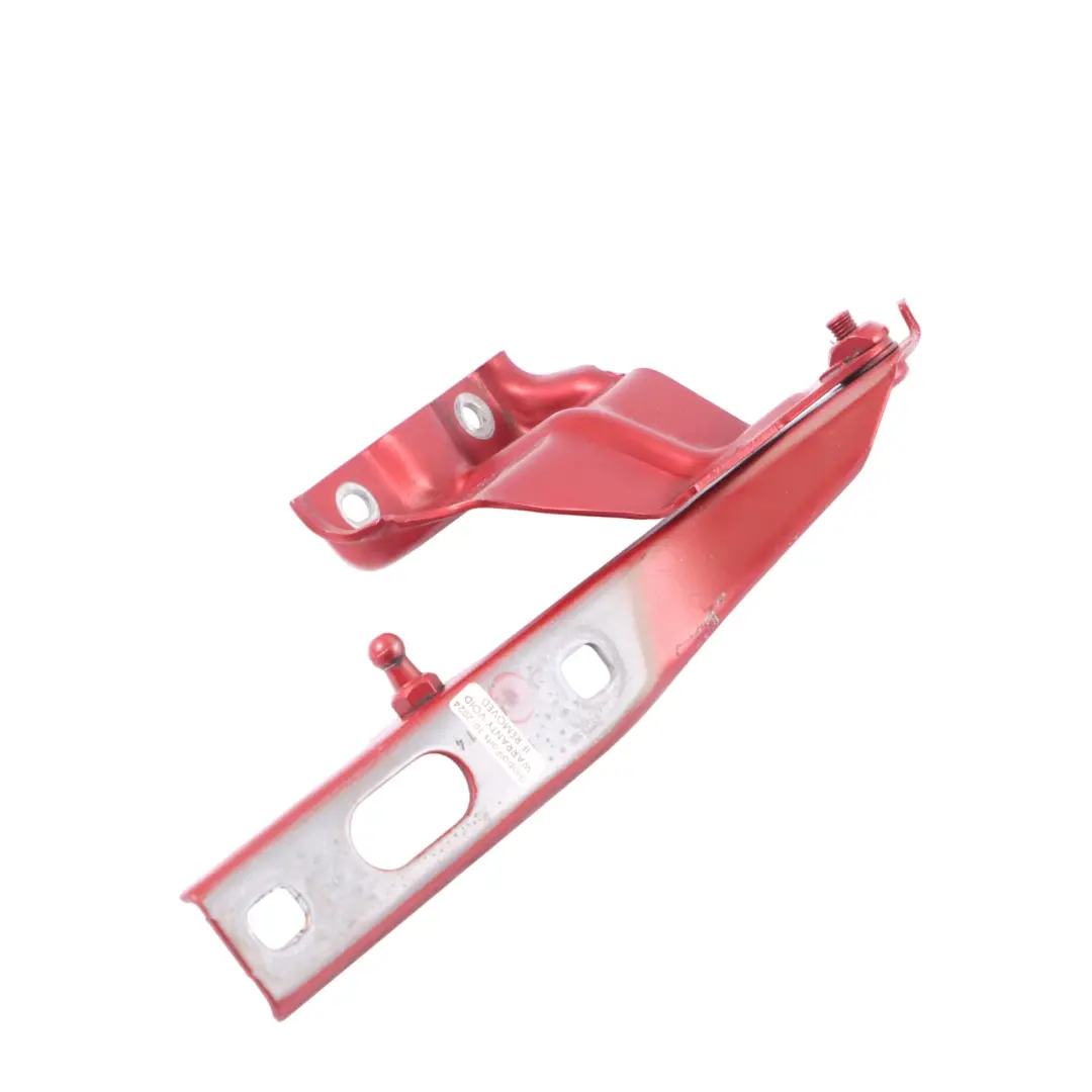 Charnière de capot avant droite Rouge Volcan Métallisé - Y3M pour Audi Q5 8R à propos du numéro de pièce 8R0823302A-VRE Audi Q5 8R Charnière de capot avant droite Rouge Volcan Métallisé - Y3M - SKU 8R0823302A-VRE - Numéro de pièce 8R0823302A-VRE