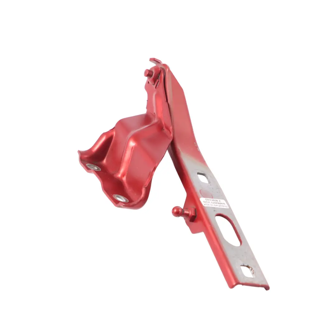 Audi Q5 8R Hood Bonnet Hinge Front Right O/S Volcano Red Metallic - Y3M - SKU 8R0823302A-VRE - Part number 8R0823302A-VRE