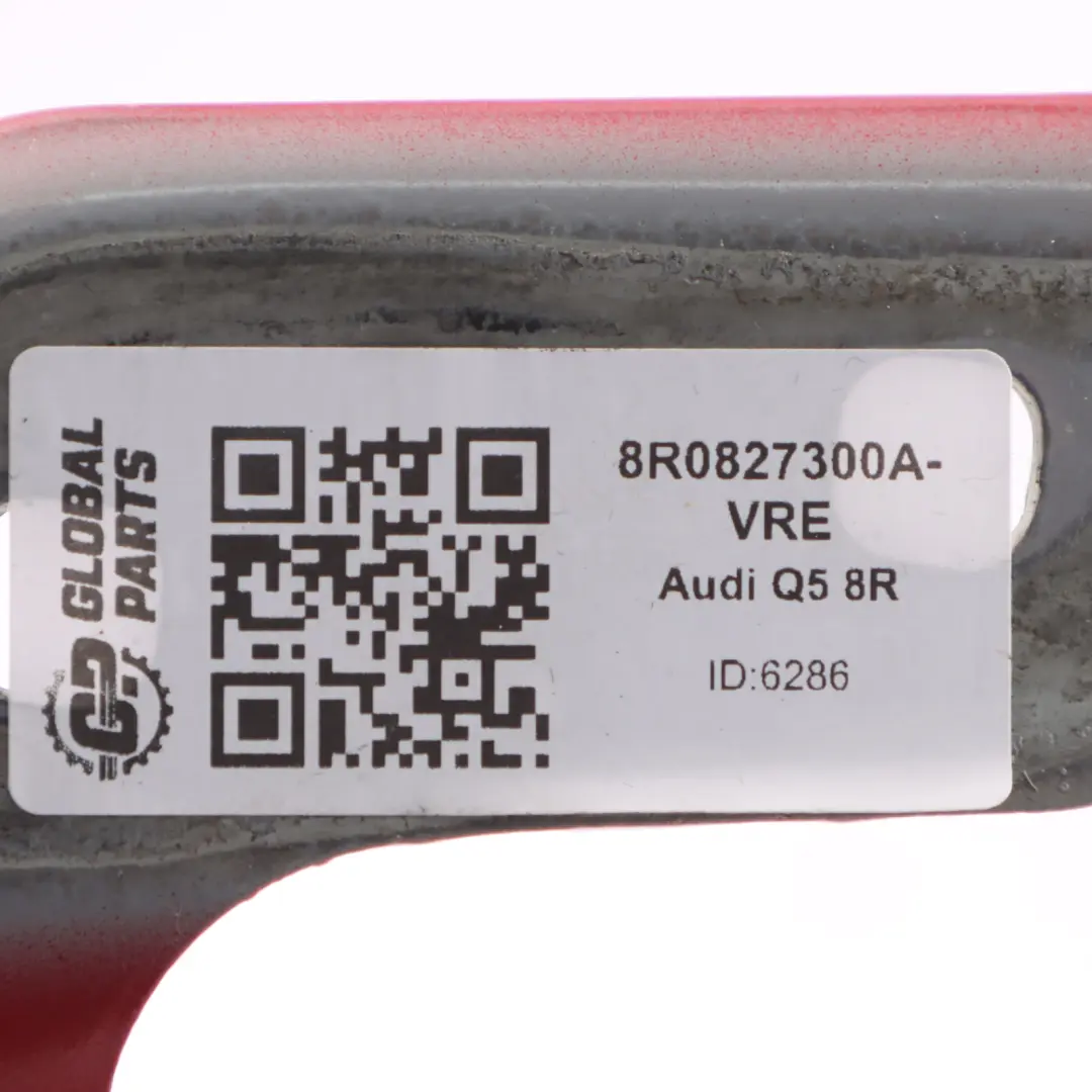Audi Q5 8R Tailgate Trunk Hinge Rear Right O/S Volcano Red Metallic - Y3M - SKU 8R0827300A-VRE - Part number 8R0827300A-VRE