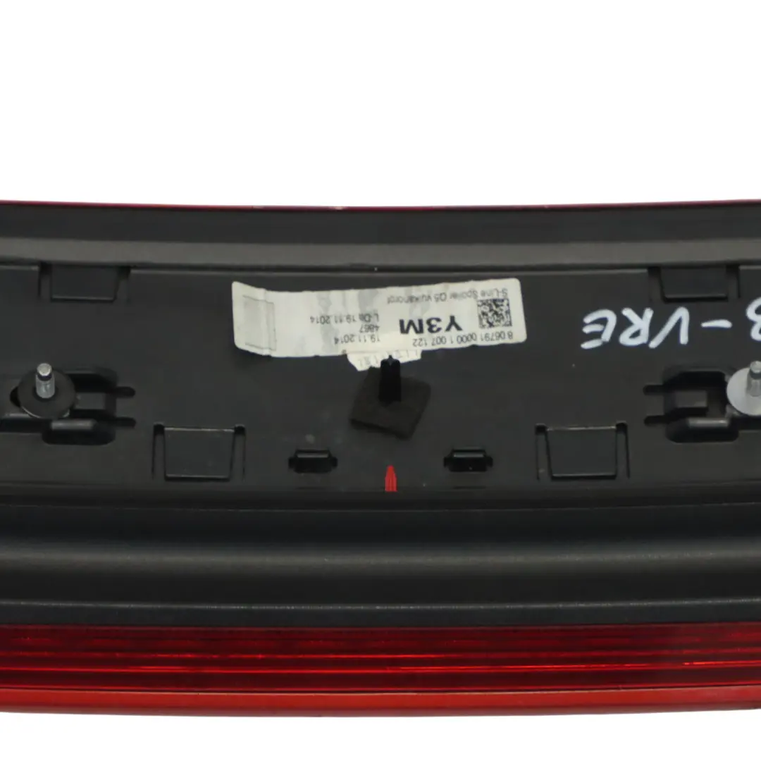 Audi Q5 8R Portón Trasero Maletero Spoiler de Techo Volcano Red - Y3M - SKU 8R0827933B-VRE - Número de pieza 8R0827933B