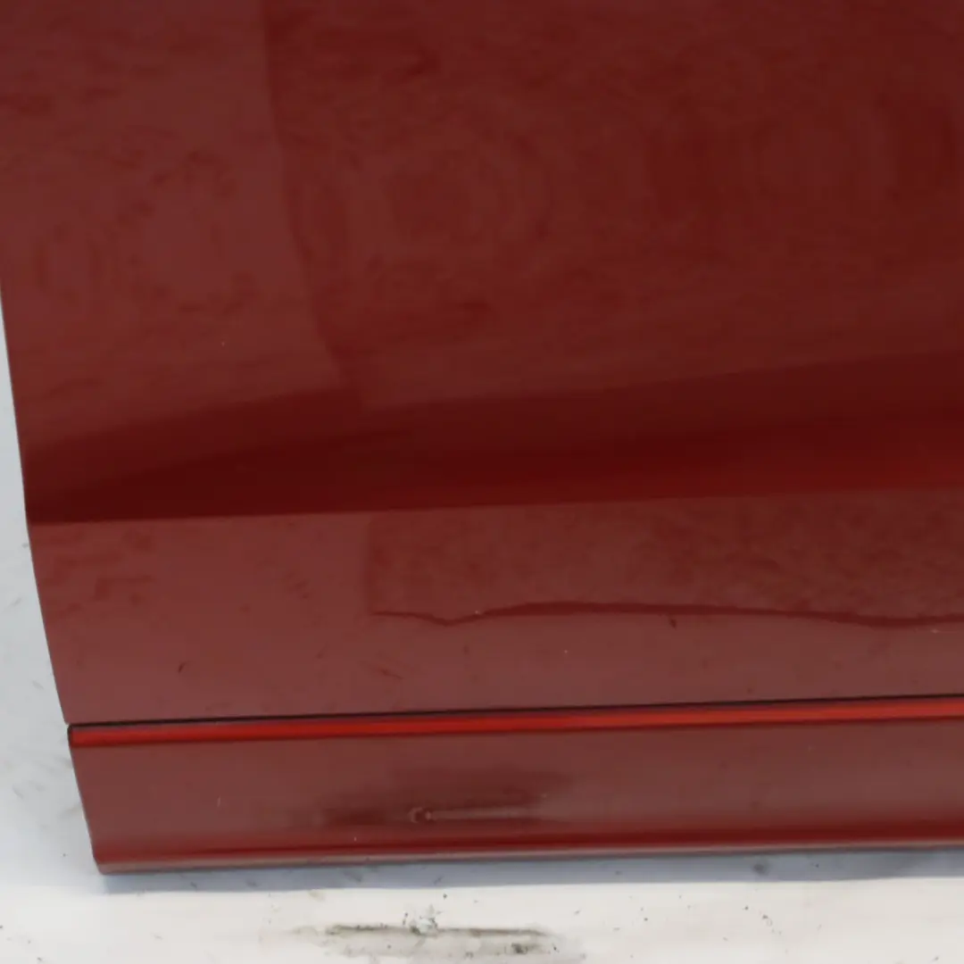 Audi Q5 8R Porta anteriore sinistra Pannello di copertura Volcano Red - Y3M - SKU 8R0831051E-VRE - Numero di parte 8R0831051E
