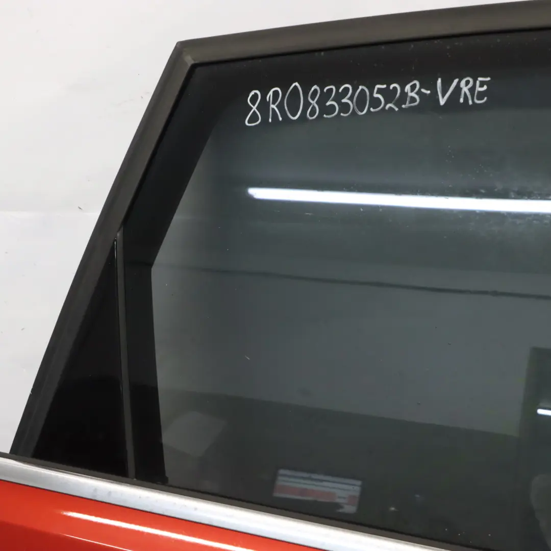Door Rear Right O/S Volcano Red Metallic - Y3M Audi Q5 8R - SKU 8R0833052B-VRE - Part number 8R0833052B