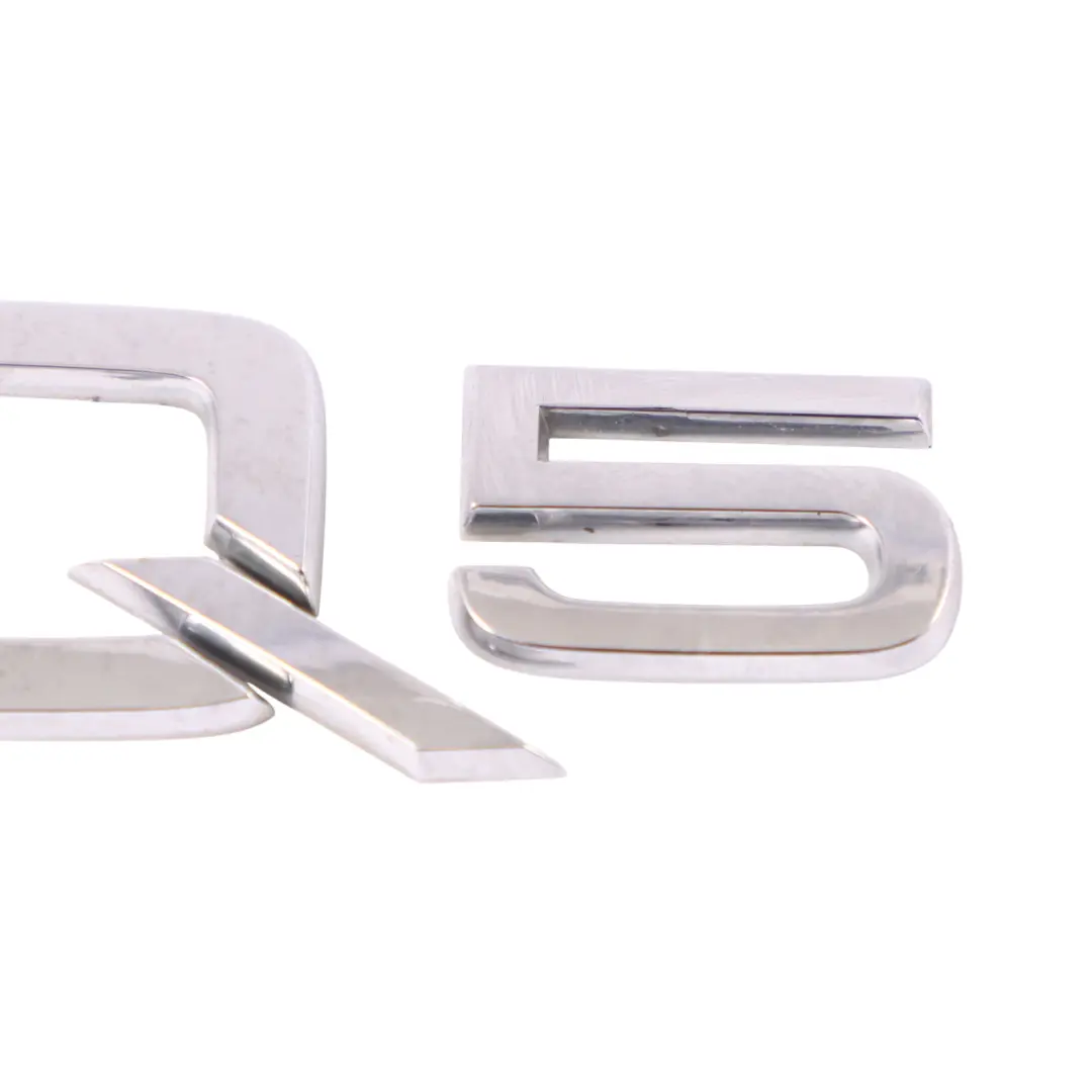 Heckklappe Abzeichen Schriftzug Emblem Label für Audi Q5 8R mit Teilenummer 8R0853741 Audi Q5 8R Heckklappe Abzeichen Schriftzug Emblem Label - SKU 8R0853741 - Teilenummer 8R0853741