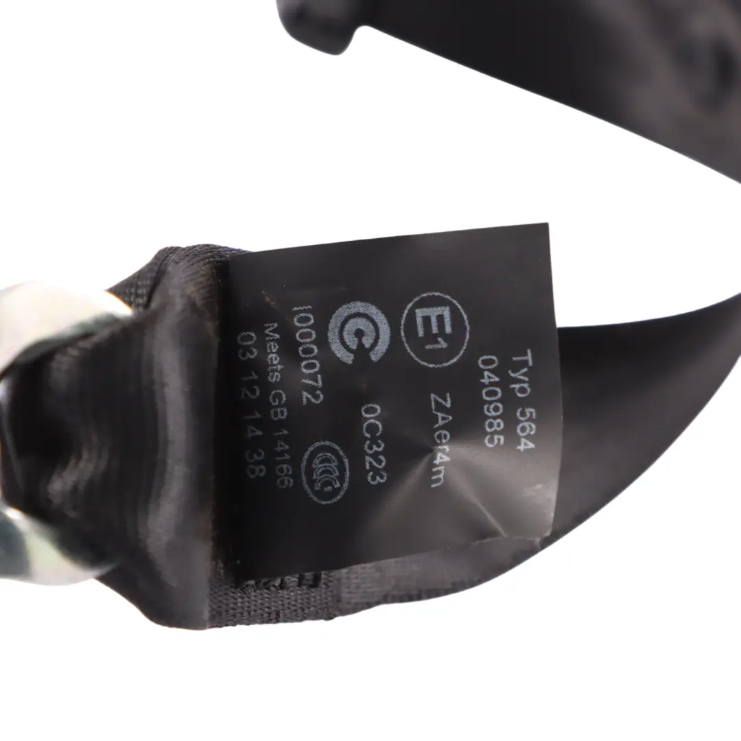 Ceinture de sécurité arrière droite gauche noire pour Audi Q5 8R à propos du numéro de pièce 8R0857805K Audi Q5 8R Ceinture de sécurité arrière droite gauche noire - SKU 8R0857805K - Numéro de pièce 8R0857805K