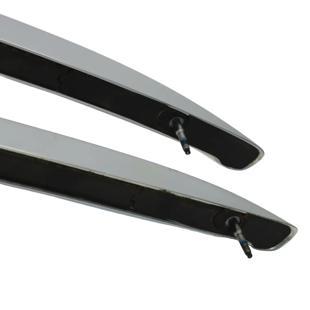 Audi Q5 8R Roof Railing Left Right N/O/S Rack Moulding Trim Chrome Set - SKU 8R0860021J - Part number 8R0860021J