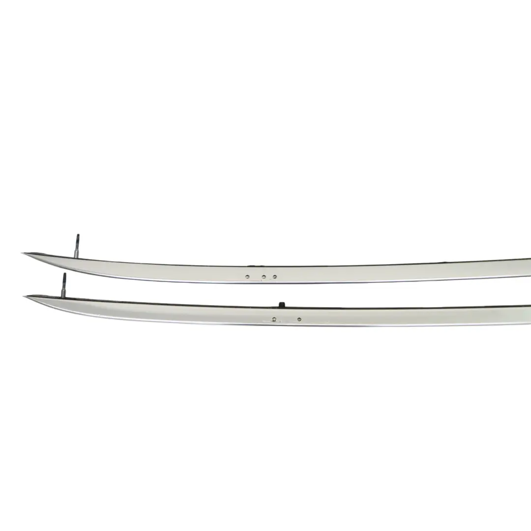 Audi Q5 8R Roof Railing Left Right N/O/S Rack Moulding Trim Chrome Set - SKU 8R0860021J - Part number 8R0860021J