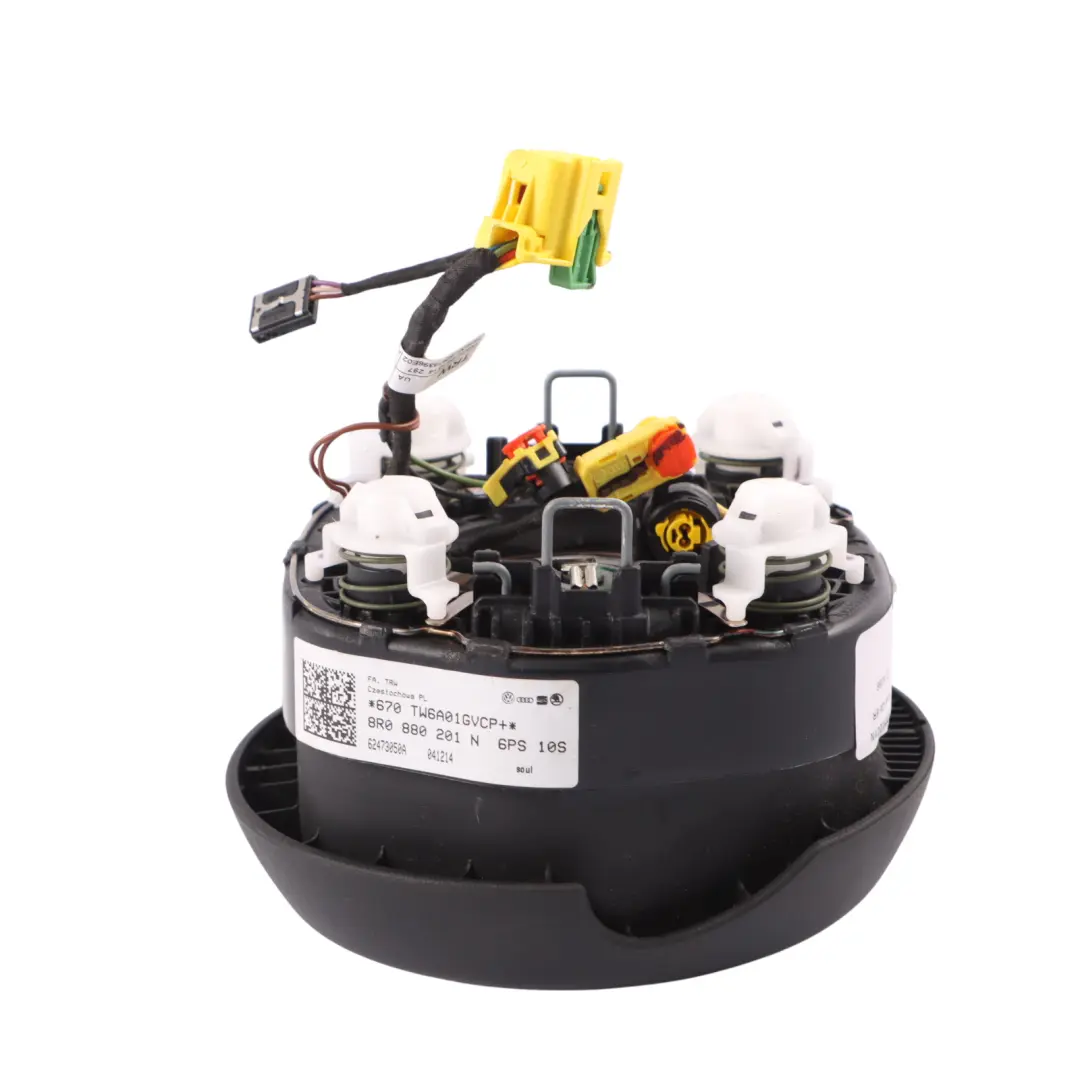 Unité de module d'air au volant Côté conducteur 8T0880204H pour Audi Q5 8R à propos du numéro de pièce 8R0880201N Audi Q5 8R Unité de module d'air au volant Côté conducteur 8T0880204H - SKU 8R0880201N - Numéro de pièce 8R0880201N