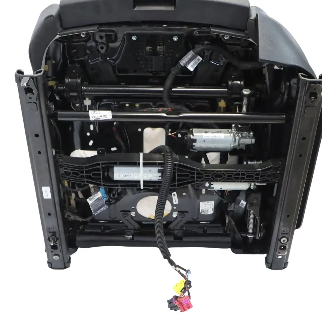 Audi Q5 8R Siège avant sport S-Line gauche électrique Cuir Tissu Soul Noir - SKU 8R0881805N-1 - Numéro de pièce 8R0881805N