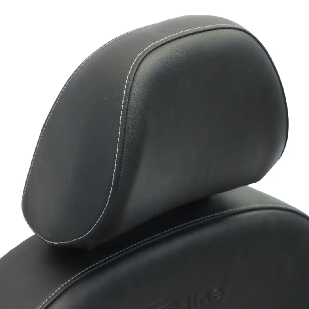 Audi Q5 8R Siège avant sport S-Line gauche électrique Cuir Tissu Soul Noir - SKU 8R0881805N-1 - Numéro de pièce 8R0881805N