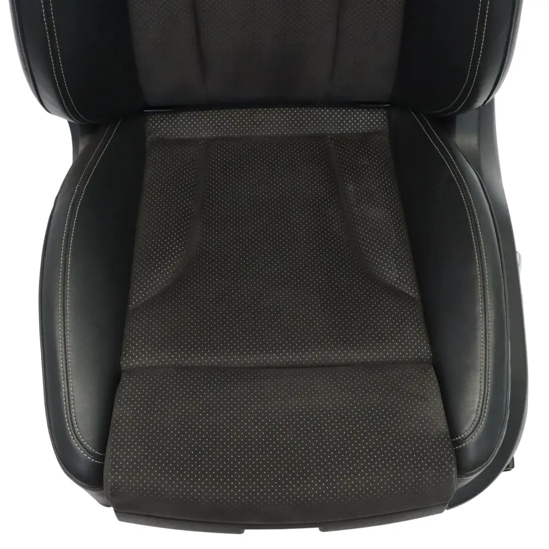 Audi Q5 8R Siège avant sport S-Line gauche électrique Cuir Tissu Soul Noir - SKU 8R0881805N-1 - Numéro de pièce 8R0881805N